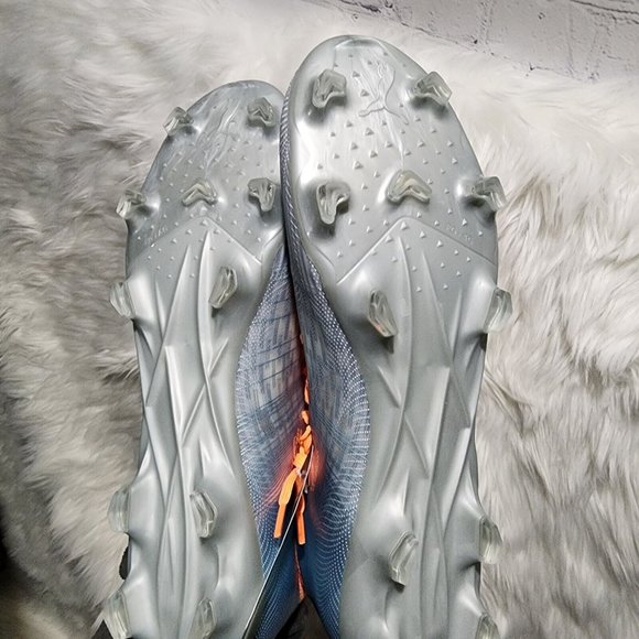 Puma Soccer Cleats Mens 9 Grey Ultra Game Light Speed Match Shoes main image 7